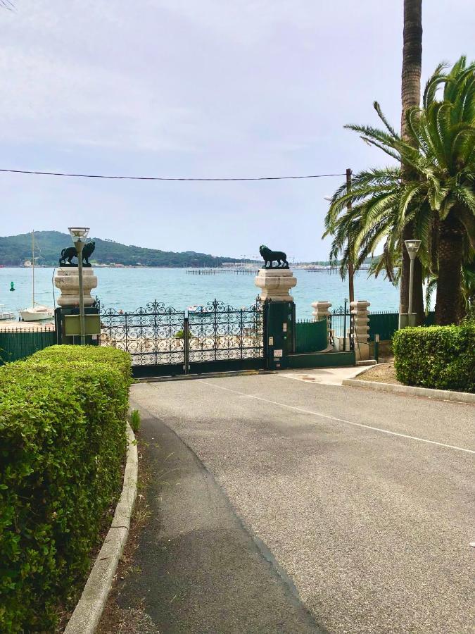 Charme & Calme-Tamaris- Studio Vue Mer - Piscine - Le Petit Olivier Sur Mer ラ・セーヌ・シュル・メール エクステリア 写真