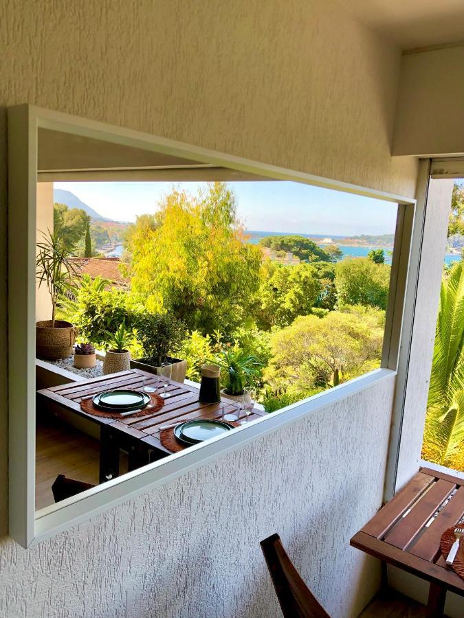 Charme & Calme-Tamaris- Studio Vue Mer - Piscine - Le Petit Olivier Sur Mer ラ・セーヌ・シュル・メール エクステリア 写真